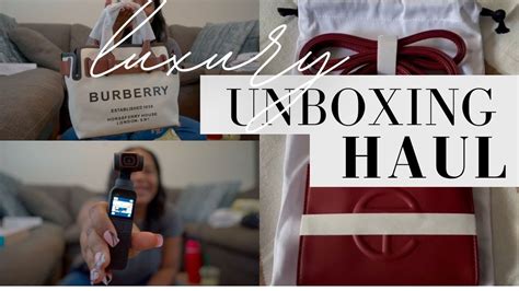 Massive Luxury Birthday Haul Hermes, Coach, Burberry and